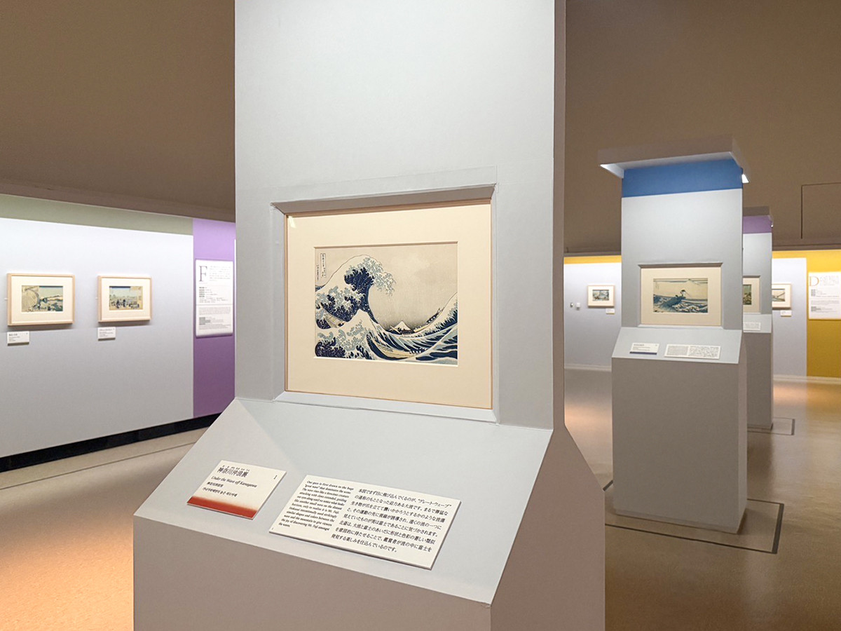 InternetMuseum's tweet photo. 【あの富士も、この富士も】
海辺、街道、村、町。
さまざまな場所から見た富士を通して、北斎の構図の巧さがよく分かる。
名作を“シリーズで”味わいたい展覧会。
国立西洋美術館「北斎 冨嶽三十六景 井内コレクションより」　6月14日まで
https://t.co/K8sWFOnNhA https://t.co/NbpHRjXBnl