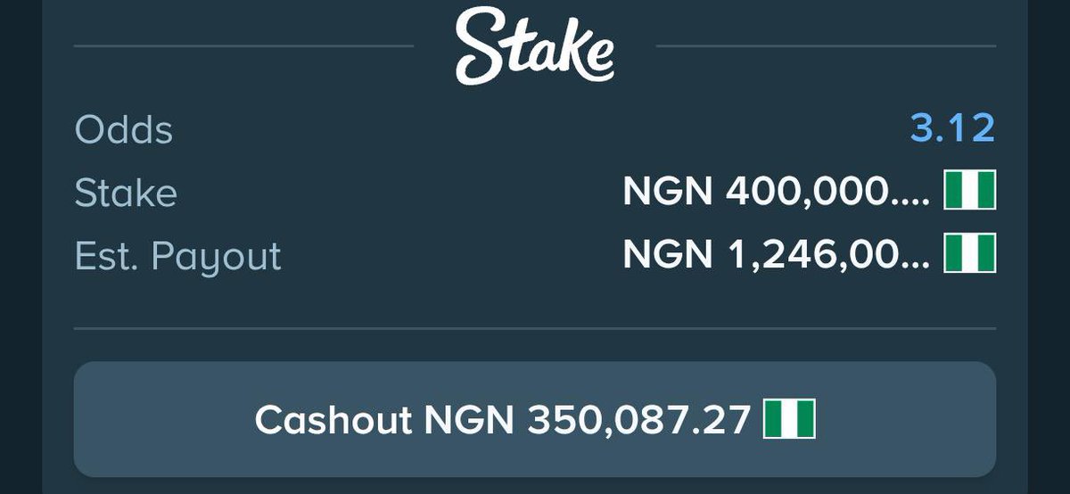 Ekitipikin's tweet photo. BREAKFAST GAME ON STAKE 🔥
💰 ODDS: 3+

Click here to place the bet👇
https://t.co/bHWVjyCxda

👉New to Stake?
Register now : https://t.co/ANksLhz74f
https://t.co/ANksLhz74f

Use Promo Code: ekiti
Claim up to $2,500 FREE bonus after your first deposit!

Let’s win big together! 💸💥
Stake responsibly 🔞

Wanna learn how to deposit? 
https://t.co/6wjwORfdrb