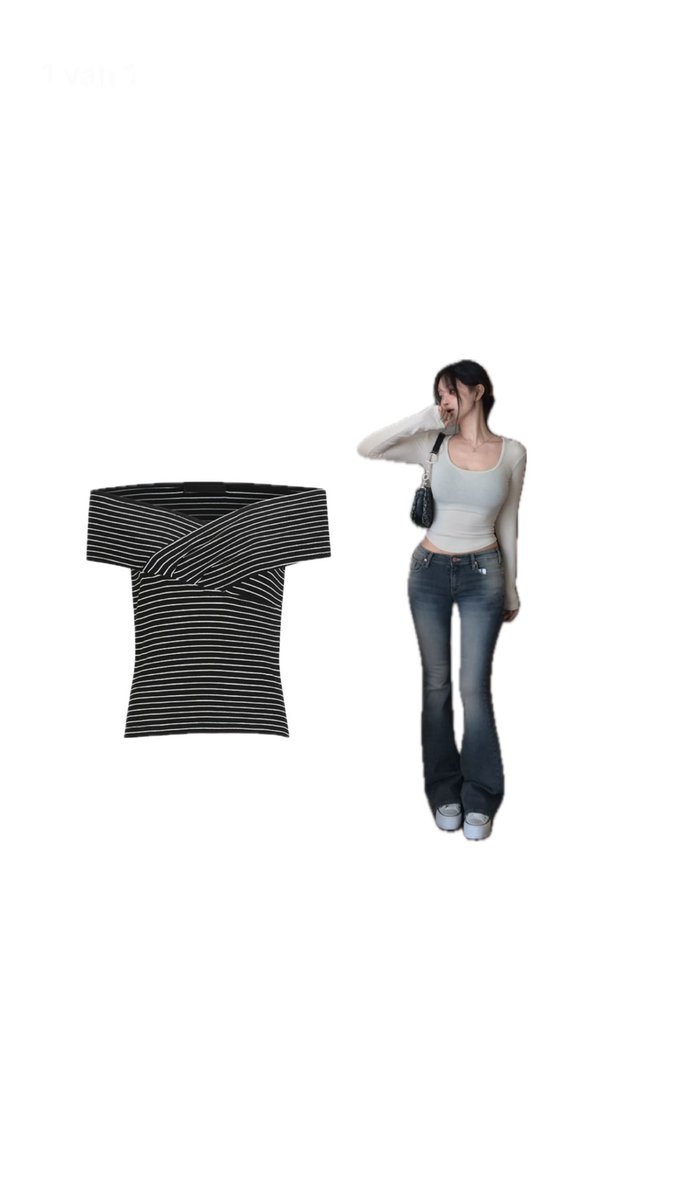 aaammmk1's tweet image. 링크를 통해 구매시 일부 수수료를 지급 받습니다.

✶ 260407 하츠투하츠 유하 옷 정보
🔗 ssfshop.com/YCH/GP92240404…
💡와이씨에이치 (YCH)
[셀럽착용] CROSS-OVER OFF-SHOULDER TOP (S24TO9011BK)
(81,000원) 

🔗 s.zigzag.kr/abr/MDbGby0iM8
💡지그재그 
[히프나틱] [이안팬츠]니클런 워싱 데님