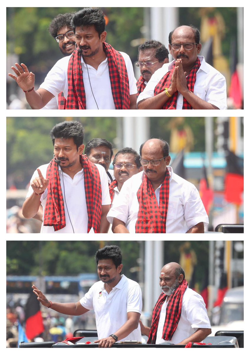 Udhaystalin's tweet photo. #NDA-வின் Double Engine செயல்பாடுகள் எப்படி இருக்கும் என்பதற்கு புதுமைகள் அற்ற புதுச்சேரியே சாட்சியாக உள்ளது. 

இன்றைய தினம் புதுச்சேரியில் அண்ணா சிலை அருகே  நெல்லித்தோப்பு, உருளையன்பேட்டை, காலாப்பட்டு , கதிர்காமம், ராஜ்பவன் ஆகிய தொகுதிகளைச் சேர்ந்த வெற்றி வேட்பாளர்களுக்கு ஏப்ரல் 9 அன்று உதயசூரியன் சின்னத்தில் வாக்குகளைச் செலுத்தி மதச்சார்பற்ற முற்போக்கு கூட்டணியை வெற்றிபெற செய்ய வேண்டுமென கேட்டுக்கொண்டோம். 

#SPAForPondy #VoteForDMK