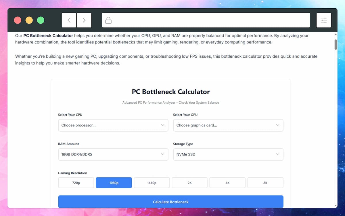 softapps's tweet image. Tu #PC puede parecer potente… y aun así rendir peor de lo esperado. 🖥️

Esta calculadora te ayuda a ver si #CPU, GPU y RAM están realmente equilibradas.

Ideal si vas a actualizar componentes o quieres detectar un cuello de botella.

➡️softandapps.info/2026/04/07/cal…