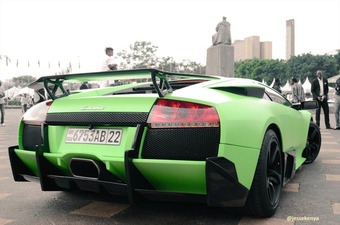 KE_MrBlack's tweet photo. Expensive cars spotted in Kenya Thread 🧵

1. Lamborghini Murciélago ( Ksh 45M) https://t.co/wYbq0EVEYp