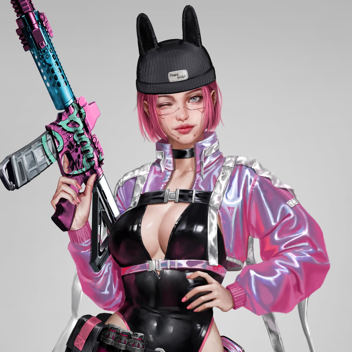 🐰SF Bunny girl

#characterdesign #conceptart #OC