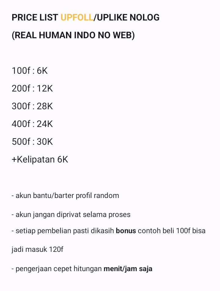cello jual acc ig murah tweet media
