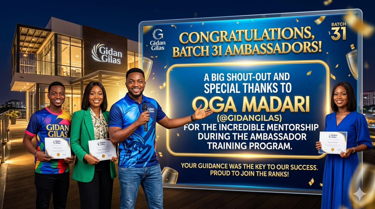 Madari = InterLink Ambassador tweet media