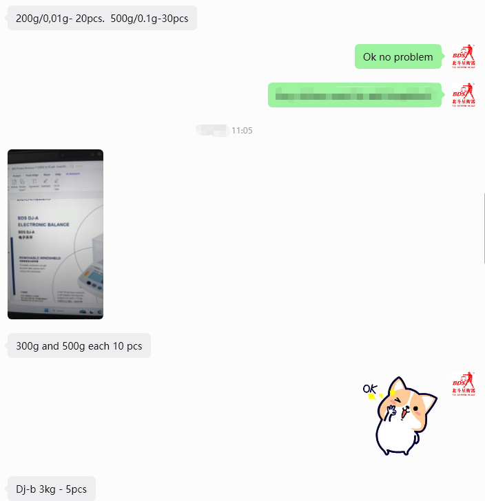 Repeat order from a regular client.
Efficient, no-nonsense communication.
Thank you for your trust; repeat business speaks louder than words.
bdscales.com