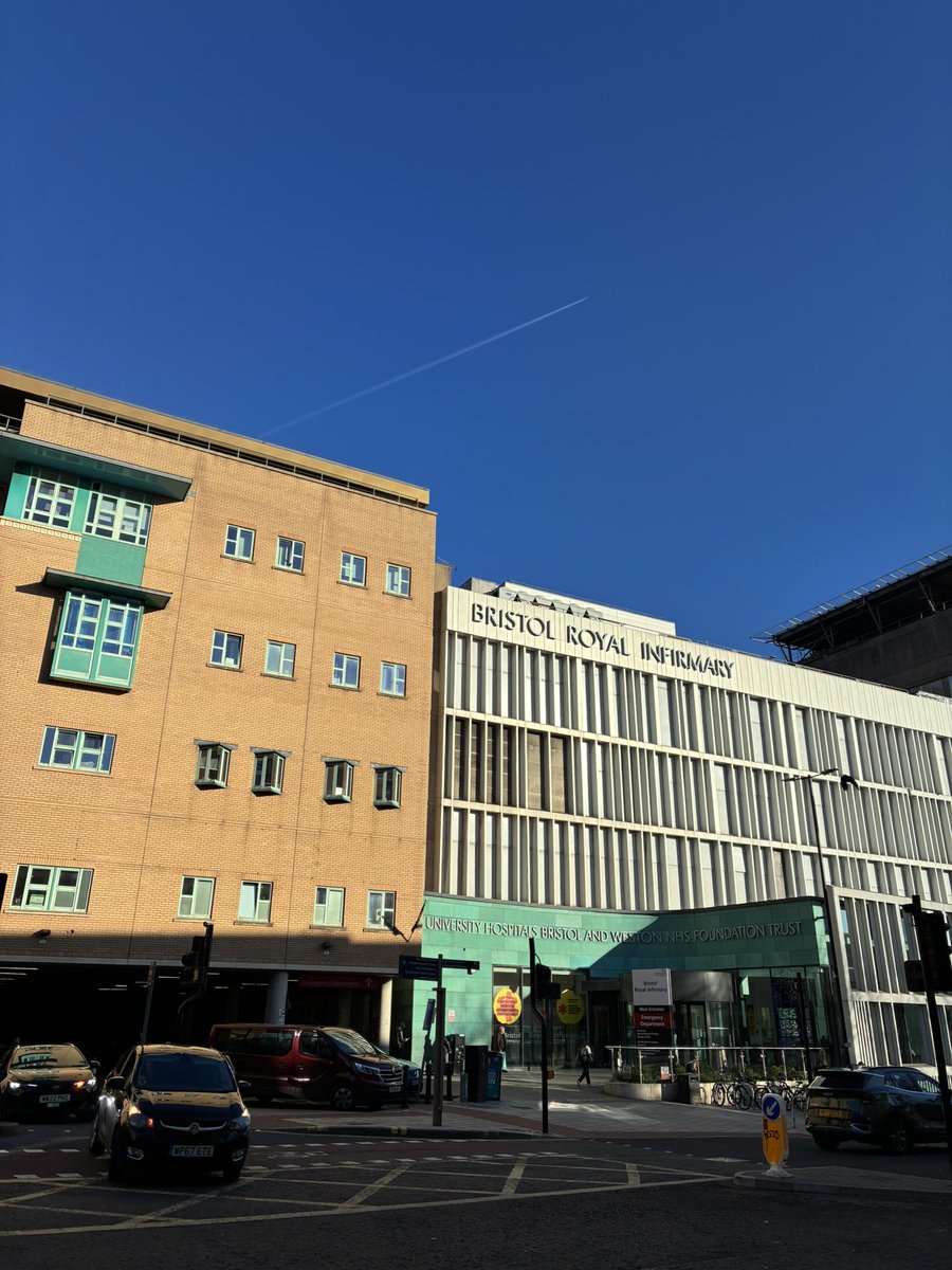 TheaRickard's tweet photo. Reporting from the Bristol Royal Infirmary this morning as resident doctors walk out yet again - this time for six days. Is public support dwindling? Listen to @LBC and @LBCNews to find out… https://t.co/gZrfLrlfbN