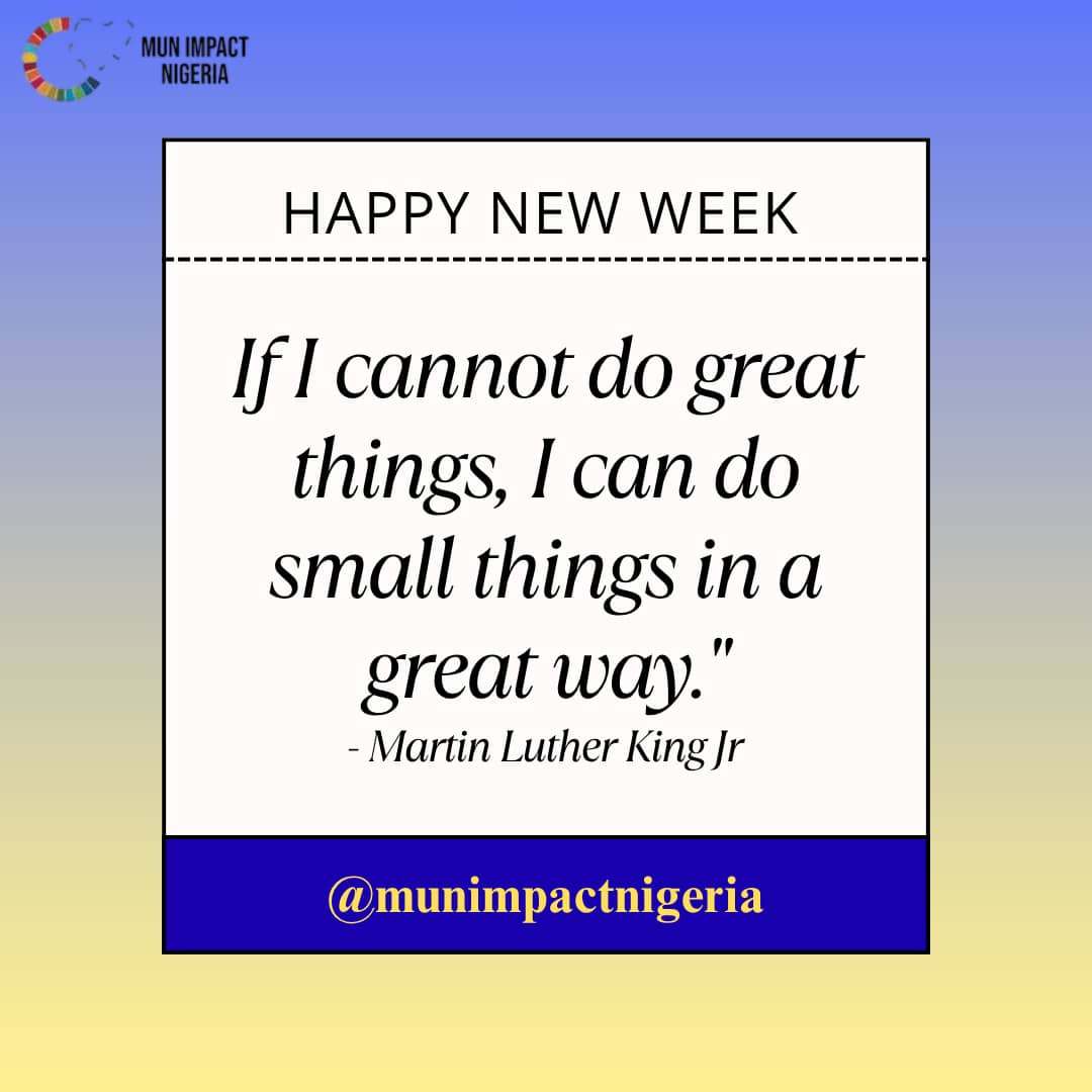 MUN Impact Nigeria tweet media
