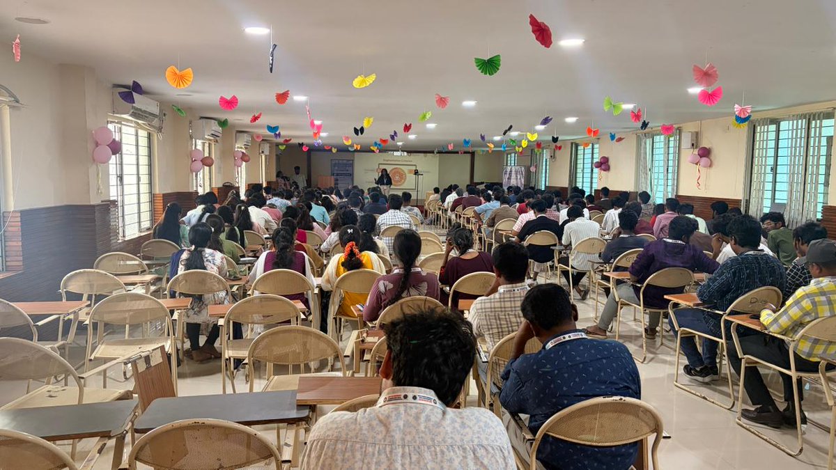 svpcetputtur's tweet photo. 🚀 #IDEBootcamp 2026 Day 2 at #svpp puttur

Welcoming Ms. Lavanya G , Master Trainer, Wadhwan

#IDEBootcamp 

@narendramodi @PMOIndia @EduMinOfIndia @mhrd_innovation @dpradhanbjp @PIBHRD @SITHARAMtg @abhayjere @MS_AICTE @AICTE_INDIA @wadhwanif @pradeepdhage @svppalumni https://t.co/uvb7s5NXp7