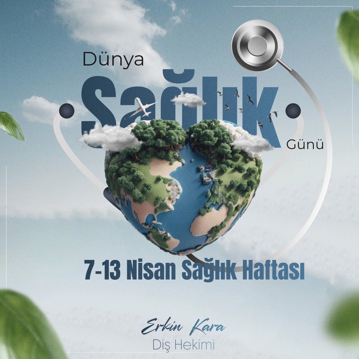 drerkinkara's tweet photo. Sağlıklı bir toplum ve gelecek için gece gündüz demeden büyük bir özveri ve fedakarlıkla çalışan tüm sağlık görevlilerimizin #DünyaSağlıkGünü'nü kutluyorum.🩺🧑‍⚕️🥼
Nice sağlıklı günlere... https://t.co/Z9vHMQgwu3