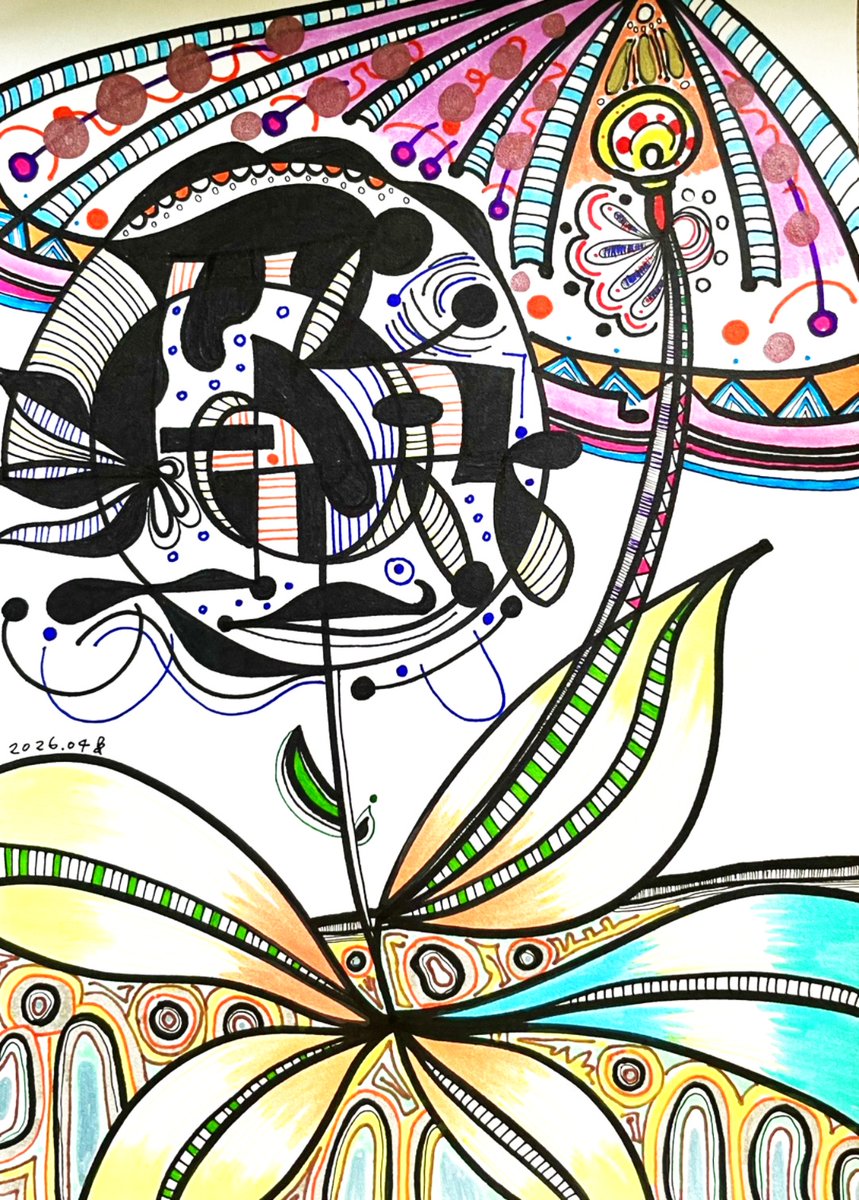 naranjalalaluz's tweet image. 落土
be Born

#intuitiveart #abstractdrawing #symboliclanguage #blackandwhiteart #visualpoetry #marker #markerart #Lifestyle