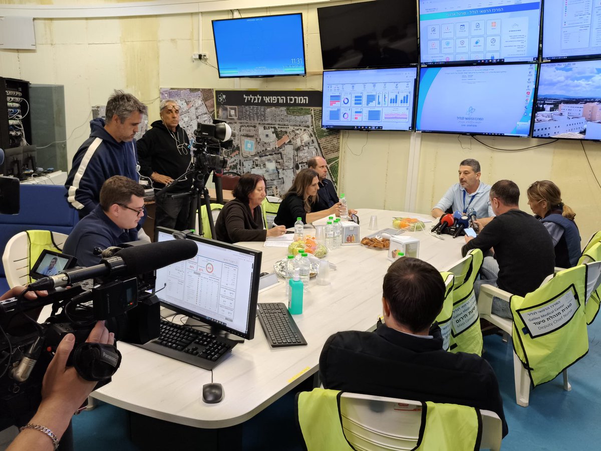 MediaCentralJer's tweet photo. MediaCentral hosted a press tour to northern Israel, where journalists visited Galilee Medical Center and Metula to gain firsthand insight into life under ongoing security challenges. https://t.co/ZSWFZTJfQz