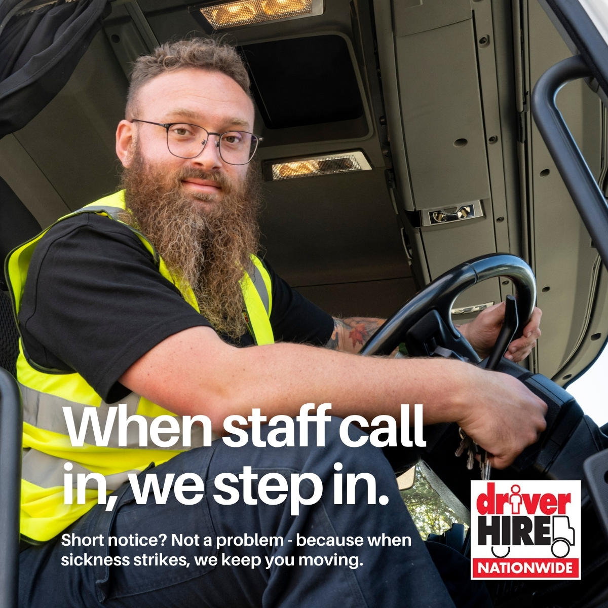 DriverHireBOT's tweet photo. Statutory Sick Pay became a Day One Right on 1 Apr, as part of  the #ERA. When staff can't make it to work &amp; call in sick, it's  often short notice - Driver Hire can step in to provide the quality  replacement you need.  Call: 01283 500050 - more info: https://t.co/x2PbSWaxBM https://t.co/L2ICHyR3RL