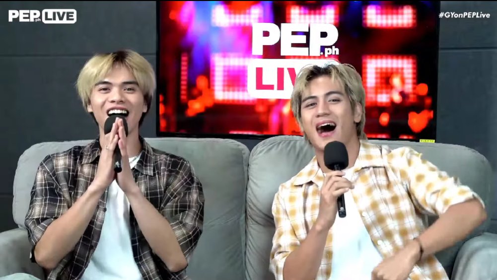 haroyaaa's tweet image. had so much fun watching your interview on PEP LIVE, @gyowboi. Congrats!!🥳🥳 and happy birthday, gab! HAHAHAHA

#GYONPEPLIVE
#DuoHanggangDulo_GY
#gy 
@gyowboi