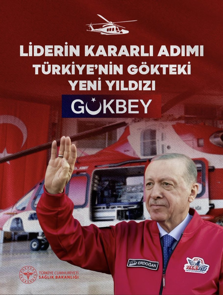 Bir hayal daha milletimizin ellerinde gerçeğe dönüştü. Sayın Cumhurbaşkanımızın liderliğinde yükselen GÖKBEY helikopter ambulans, semalardaki bağımsızlığımızın sembolü olarak göklerde! 🇹🇷

#GÖKBEYSemalarda