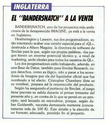 KingBrownym's tweet image. Este proyecto de Imagine, prometía revolucionar la industria, ¡pero nunca llegó a lanzarse!. Una verdadera leyenda que nos dejó con la intriga para siempre. 🕵️‍♂️💾

#ZXSpectrum #RetroGaming #JuegosCancelados #Vaporware #ImagineSoftware

archive.org/details/sincla…