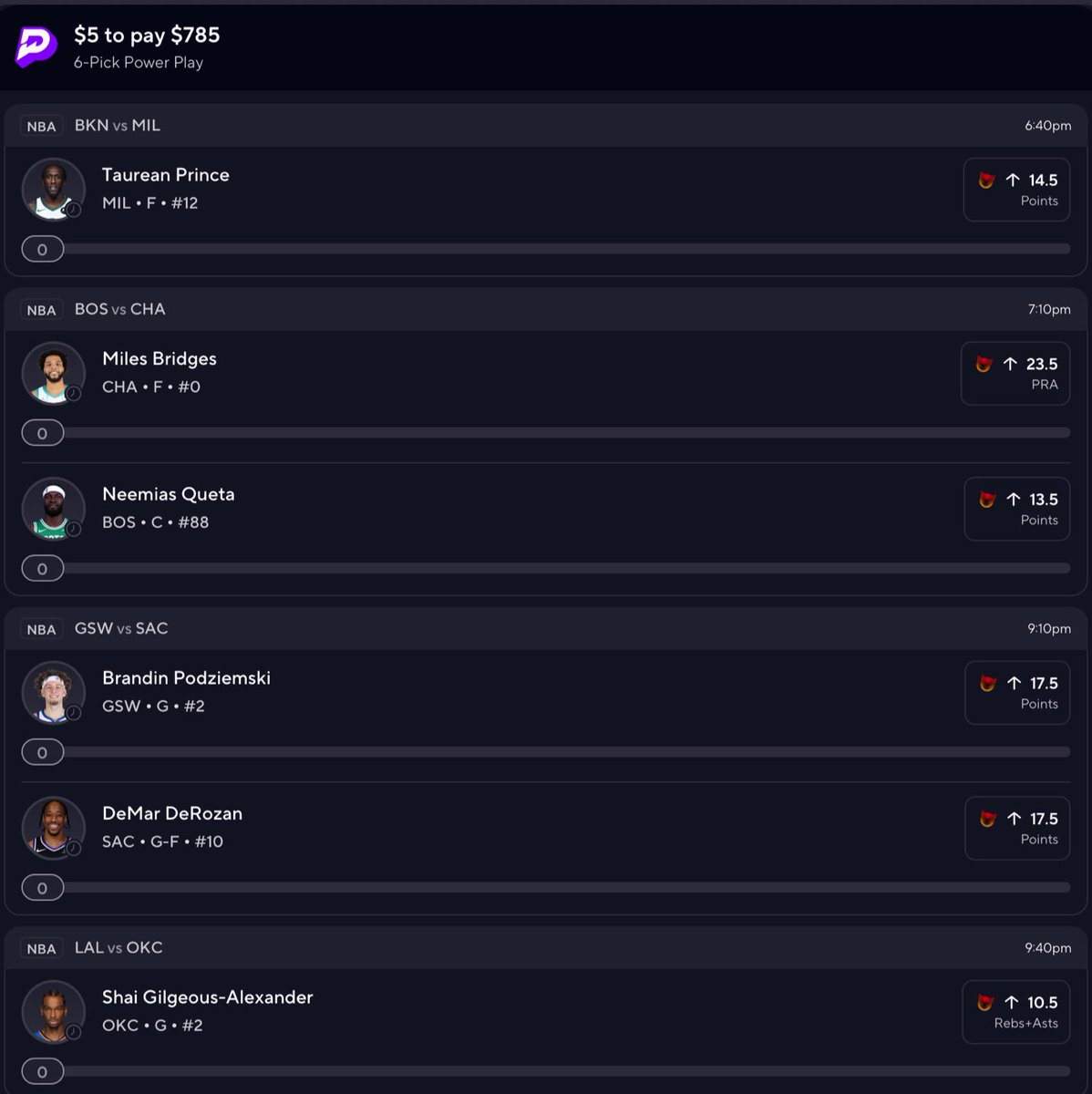 Lo_Limp's tweet image. prizepicks.onelink.me/gCQS/shareEntr…

#PrizePicksNBA #Demons 😈🤺🔥🔥🔥

Shit Don’t Stop 🛑 #LetsGetIt💲💲💲 1/3……