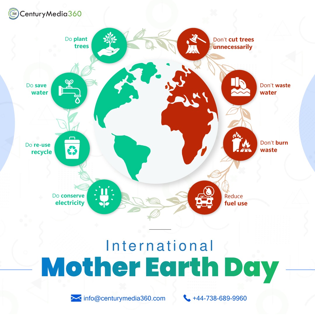 centurymedia360's tweet image. A healthy planet is essential for a thriving future.

This #EarthDay, let’s take a moment to reflect on how we can reduce our impact and make more conscious choices that support sustainability &amp;amp; environmental well-being.🌎

#SaveThePlanet #Sustainability #GoGreen #CenturyMedia360