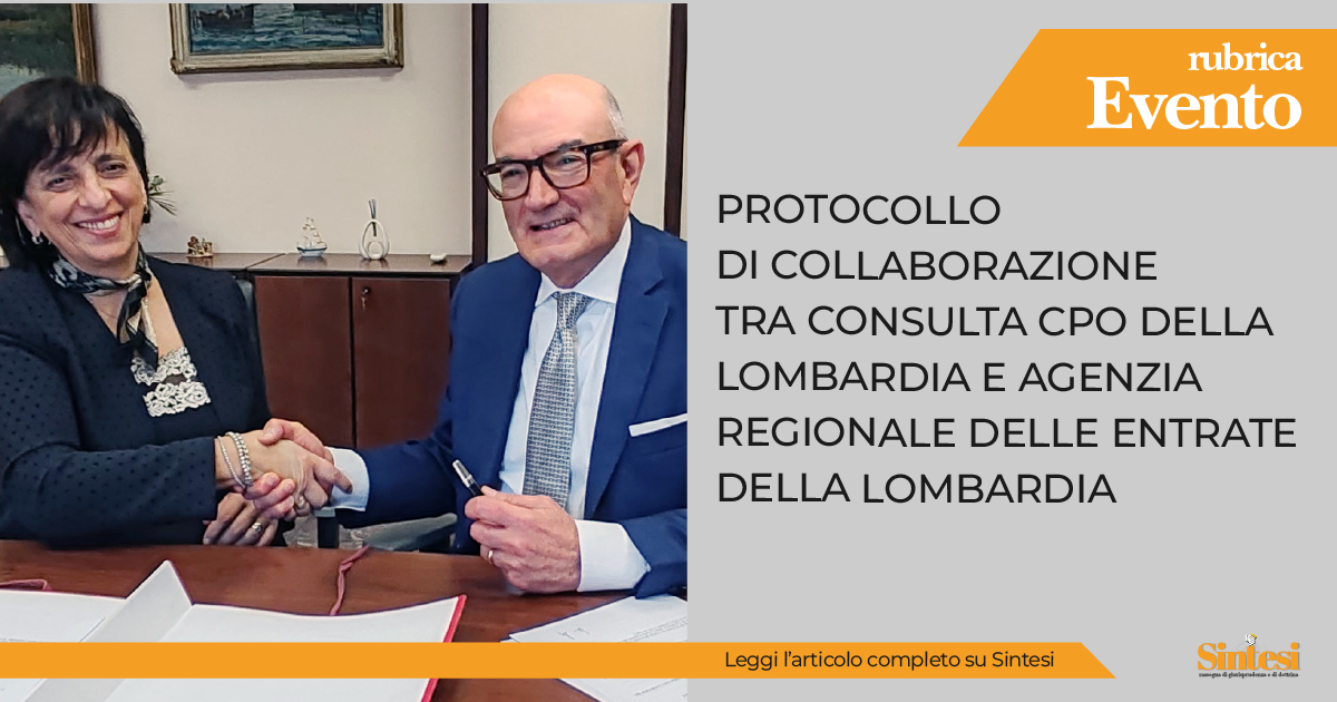 💬 Accordo tra Consulta CPO Lombardia e Agenzia delle Entrate: più servizi digitali e collaborazione
🔗 consulentidellavoro.mi.it/estratti-rivis…

#AgenziaEntrate #ConsulentidelLavoro #Compliance #Fisco #Digitalizzazione #PubblicaAmministrazione