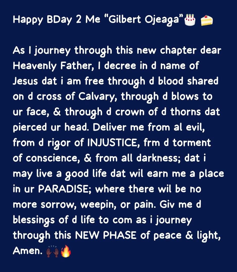 Ojeaga Gilbert tweet media