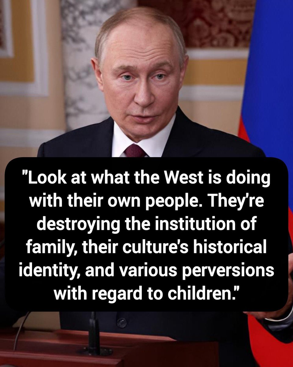 Putin correct as usual.