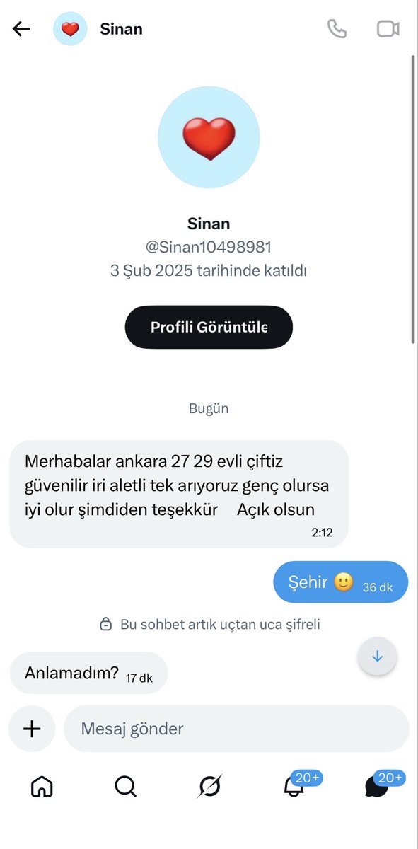 Çift bulma ve İtiraf tweet media