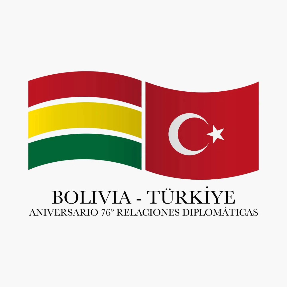 EmBolTurquia's tweet photo. 🇧🇴🤝🇹🇷 Türkiye Cumhuriyeti'ndeki Bolivya Büyükelçiliği arasında diplomatik ilişkilerin kurulmasının yıldönümü olan 6 Nisan 1950'yi kutlar. Bu önemli günde, yetmiş yılı aşkın süredir ülkelerimizi birleştiren dostluk, karşılıklı saygı ve iş birliği bağlarını minnetle anıyoruz. https://t.co/EDaKKoIJvd