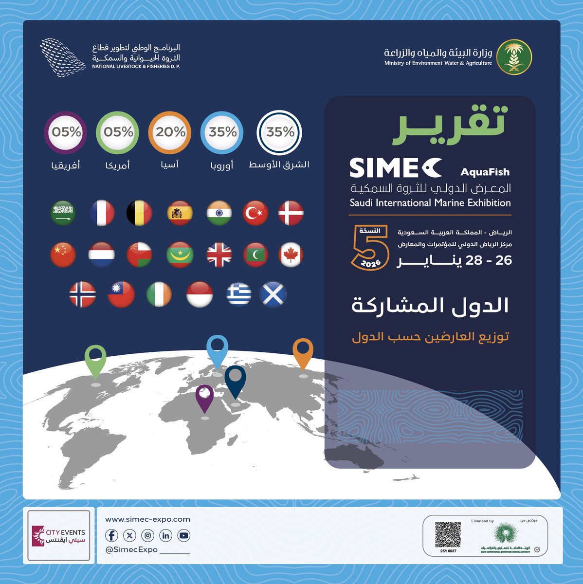 المعرض الدولي للثروة السمكية tweet media