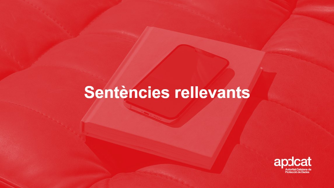 Autoritat Catalana de Protecció de Dades tweet media