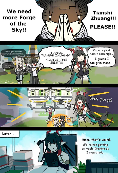 #ArknightsEndfield #SpringWake
sorry Zhuang Fangyi but I don't think you're getting those Xiranite anytime soon...😭😭 