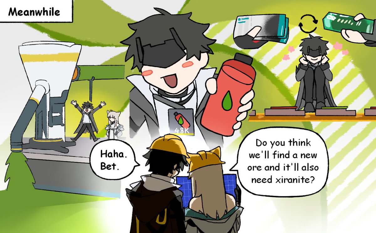 #ArknightsEndfield #SpringWake
sorry Zhuang Fangyi but I don't think you're getting those Xiranite anytime soon...😭😭 