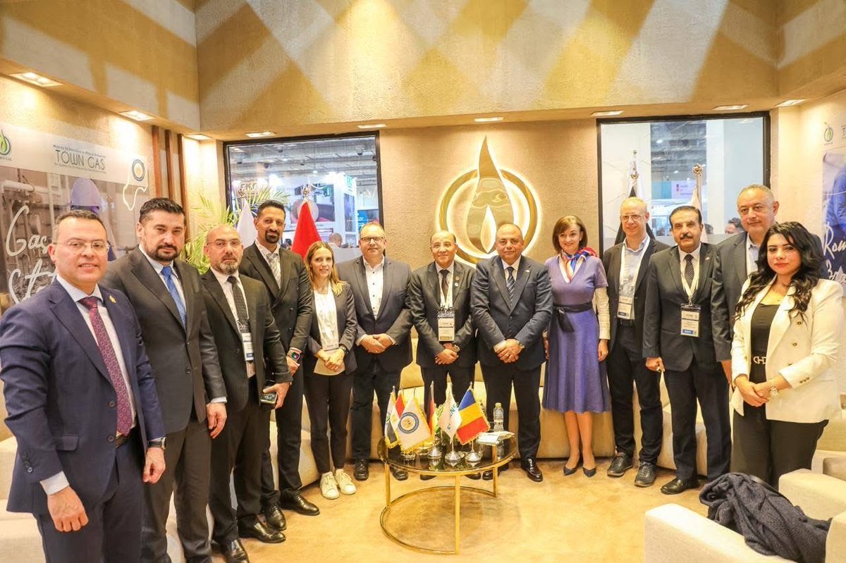 aricegovro's tweet photo. 🇷🇴🇪🇬 Romania at #EGYPES2026 – Cairo 
Between March 30 and April 1, 2026, Romania was represented at one of the most important energy events in the region – Egypt Energy Show 2026, held in Cairo. Brought together leaders, government institutions, international companies. #arice https://t.co/eGPp2Nf3oi