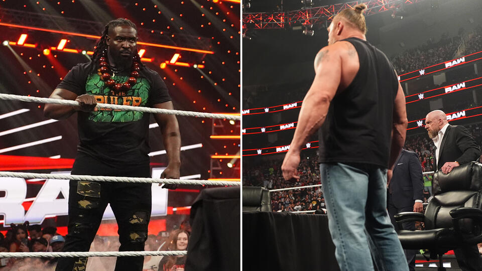 WWEItalia's tweet image. L’atmosfera in vista di WrestleMania si scalda! 🔥 @Obaofwwe e @BrockLesnar sono al centro dell’attenzione,… e molto altro a WWE Raw! Scopri i risultati 👉 tinyurl.com/y6ee42fb

Rivivi le emozioni dello show on demand su @discoveryplusIT! #DiscoveryPlus