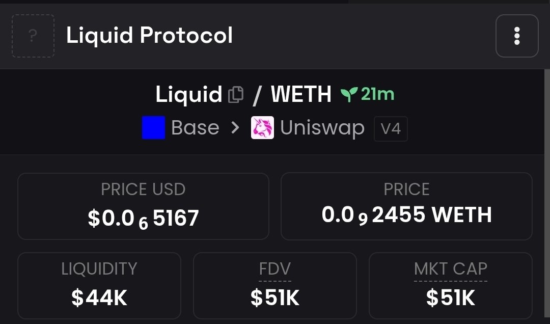 The_Pitch_Man's tweet image. #LIQUID #BASE #LAUNCHPAD 

$LIQUID 

2X

25K MC 》》51K MC