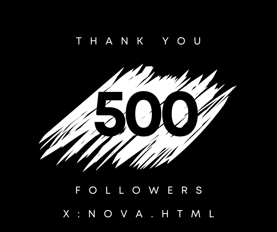 Nova.HTML || Web Dev tweet media