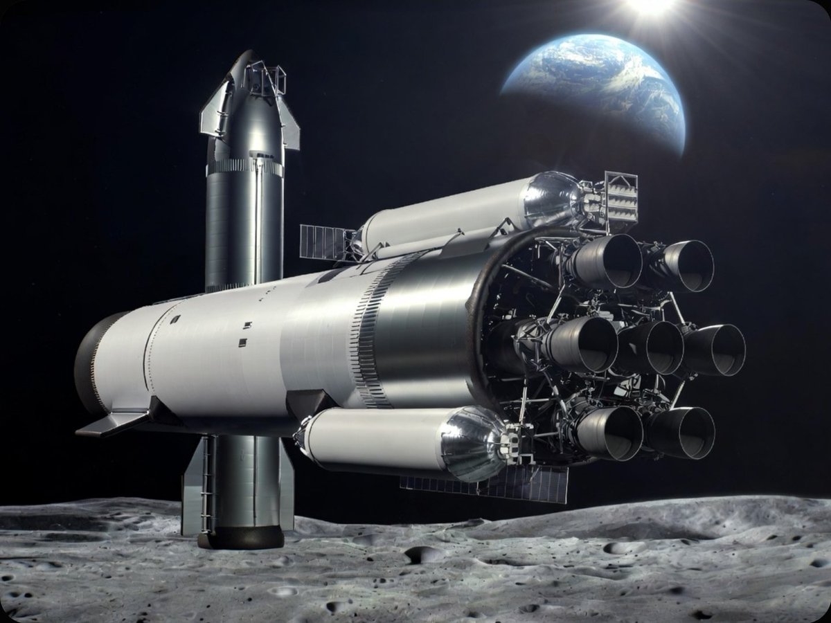 Stocks4Rell's tweet photo. @elonmusk @Gronk 😆 this is what from came up with.  Nasa and space x baby lol https://t.co/OpnDeaLL0e