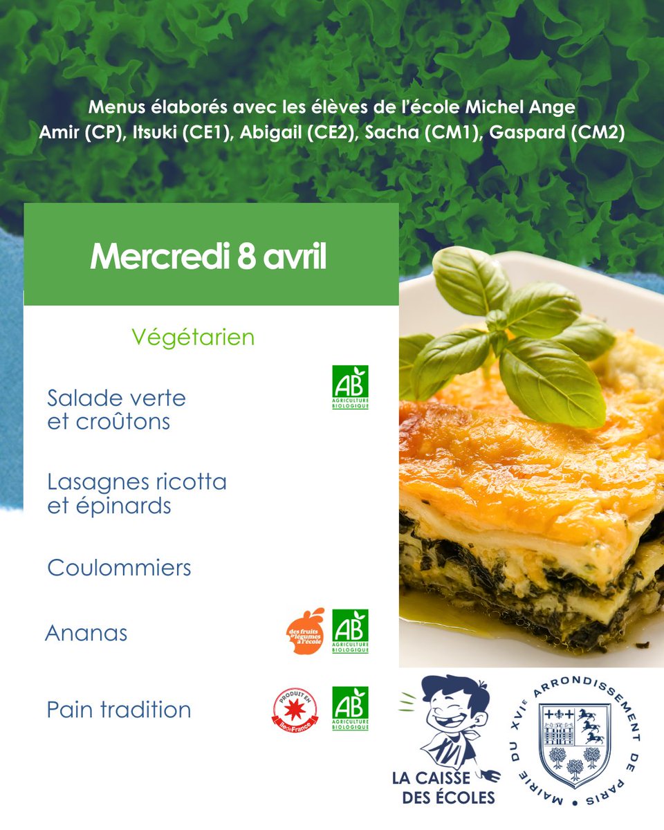 CAISSE DES ÉCOLES PARIS 16 tweet media