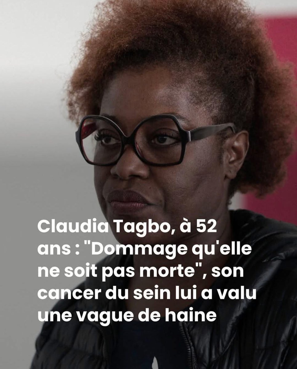 KimKimuntu's tweet image. Claudia Tagbo trouve la force 💔 face au cancer ♋️ et transforme les commentaires cruels en une énergie positive🤲

 #Avril2026 #Godisgood — à Paris, France