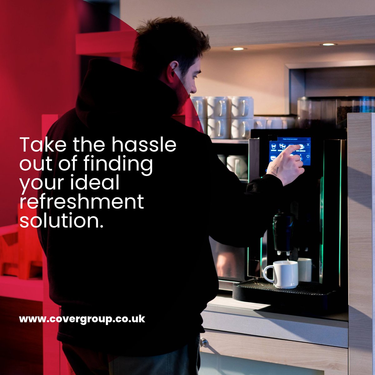 TheCoverGp's tweet image. Find the perfect beverage equipment for your business. Whether it’s coffee for the office, vending solutions or refreshment setups, we’ve got you covered.
covergroup.co.uk/equipment/
Call 0800 0480639
Email: info@covergroup.co.uk
#officecoffee #coffeeatwork #OfficeRefreshments