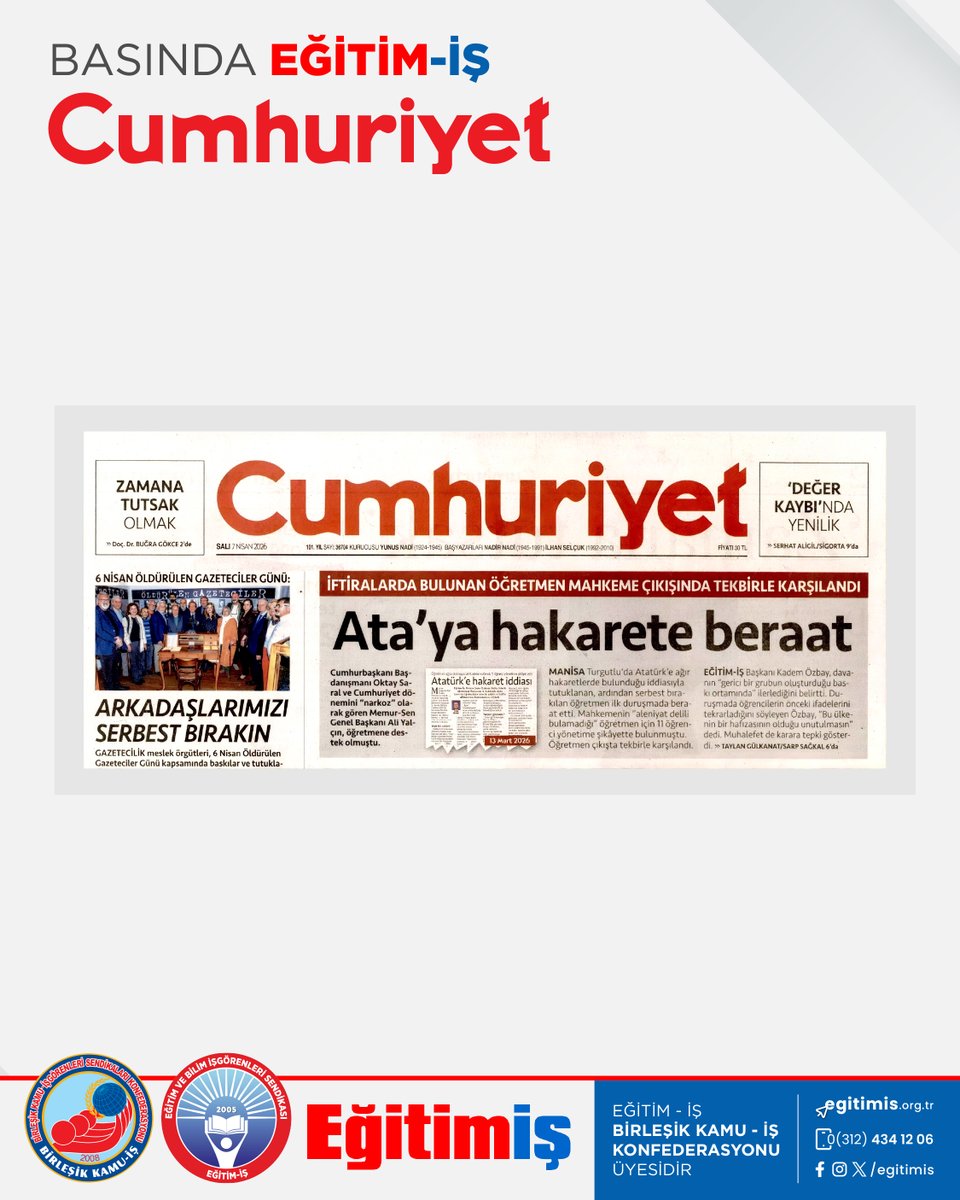 Eğitim İş Genel Merkezi tweet media