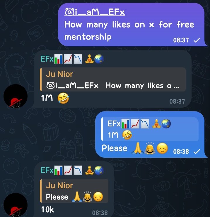 codeandanarchy's tweet photo. Please help me get his post to 10k likes for a free mentorship 🙏🙏 https://t.co/zxhWeF23d4