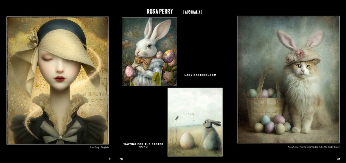 rosaperry's tweet photo. The April edition of Artists Down Under is out! ✨
I’m thrilled to share that my work appears throughout this edition:
• Pages 61, 78, 93
Link to view magazine: https://t.co/RZe32fGjfi  #photoshop #artist #fantasyart https://t.co/pTIiGdJUgW