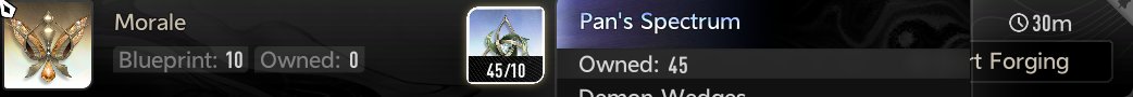 ReFallen4444's tweet photo. @DNAbyss_EN What the hell is this? The patch note says it require Pan's Inspo, but the actual material is Pan's Spectrum? https://t.co/YW3eDh2DPy
