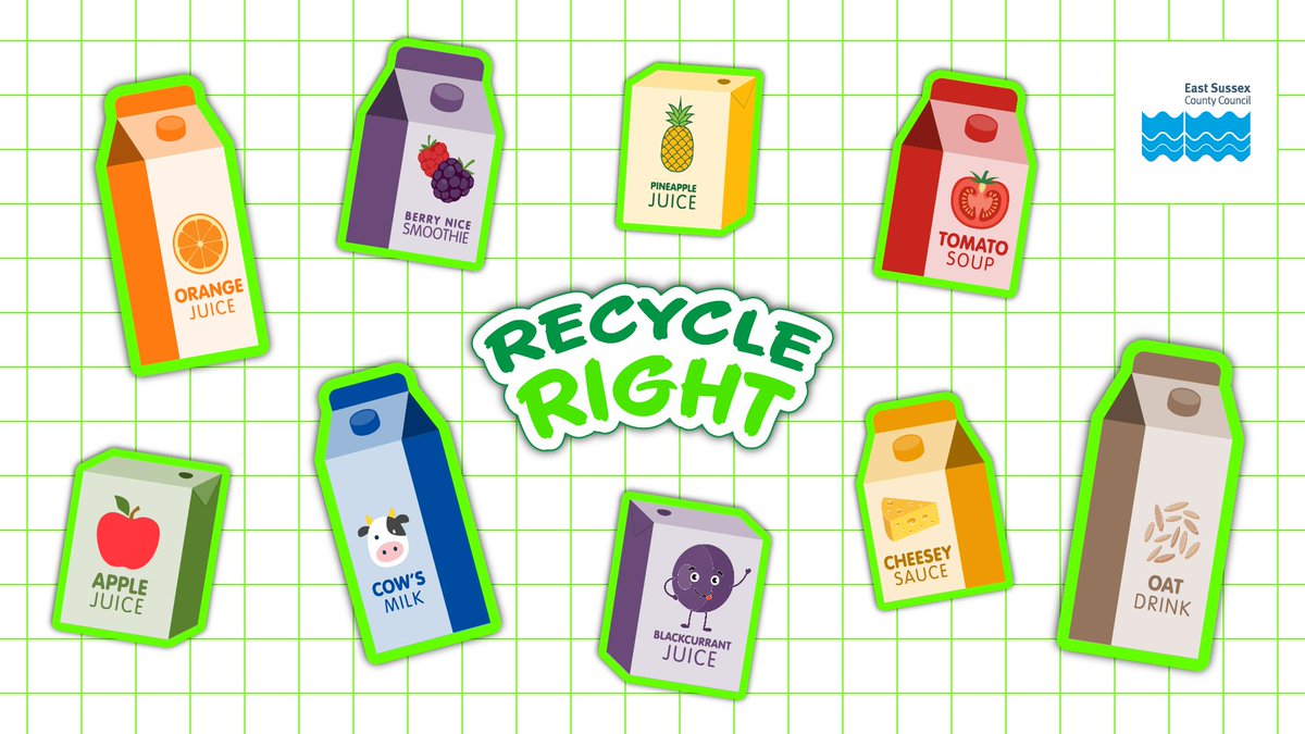 EastSussexCC's tweet photo. A quick rinse = cleaner recycling  

Rinse cartons before putting them in your bin to reduce contamination. 
Details:
 https://t.co/jDcyFiXct9

#EastSussex #Recycle #RecycleRight #TetraPak https://t.co/knsJaUYfla