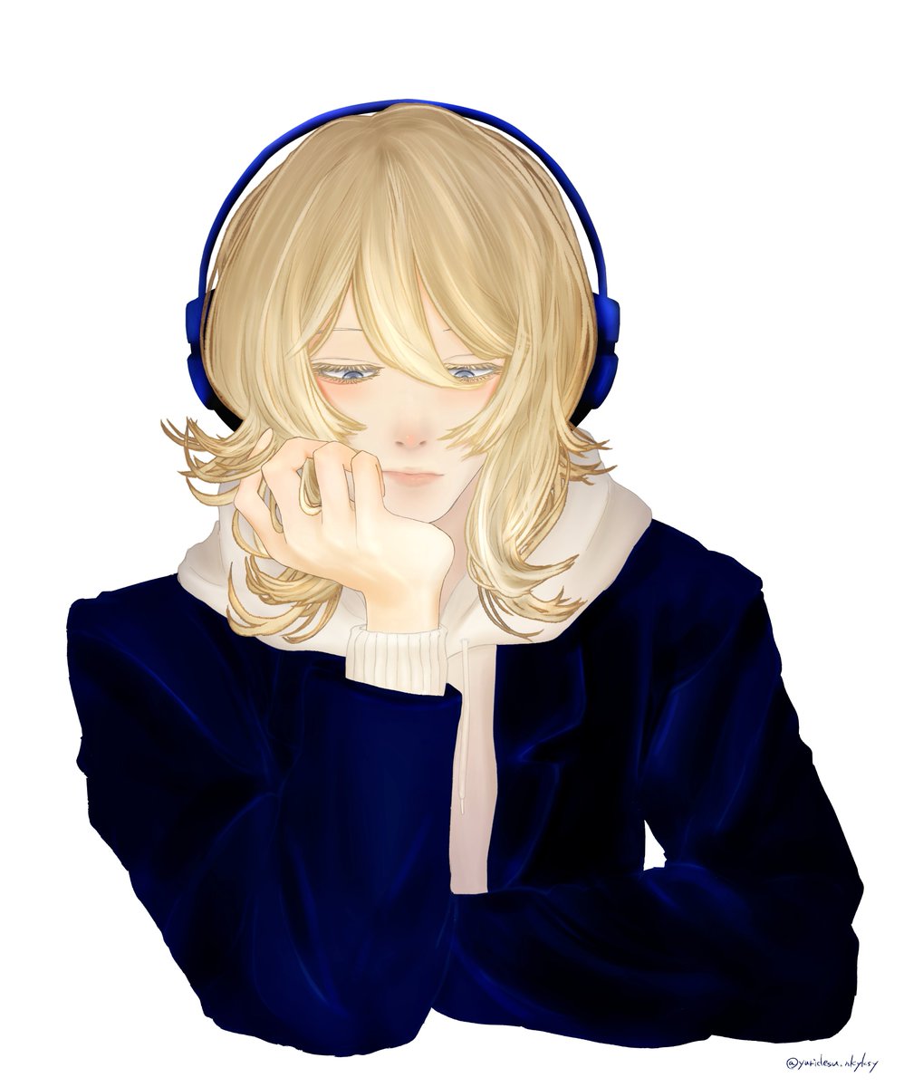 yuridesu_nkyksy's tweet image. ちなみに途中経過の草壁さんも。ここから描き込んでって感じ。こっちもかわいいね🫠
#同級生 #Doukyusei  
#Fa