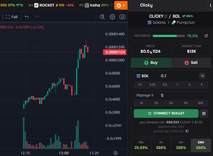 DegenCapitalLLC's tweet image. $Clicky
11k mcap

AI teacher that lives as a buddy next to your cursor.  

Is that you Jarvis?

320k views on his post in a day

5mYR95pHj5egWkCq2Npif7iCsKoHMFSpKxQQqwEepump