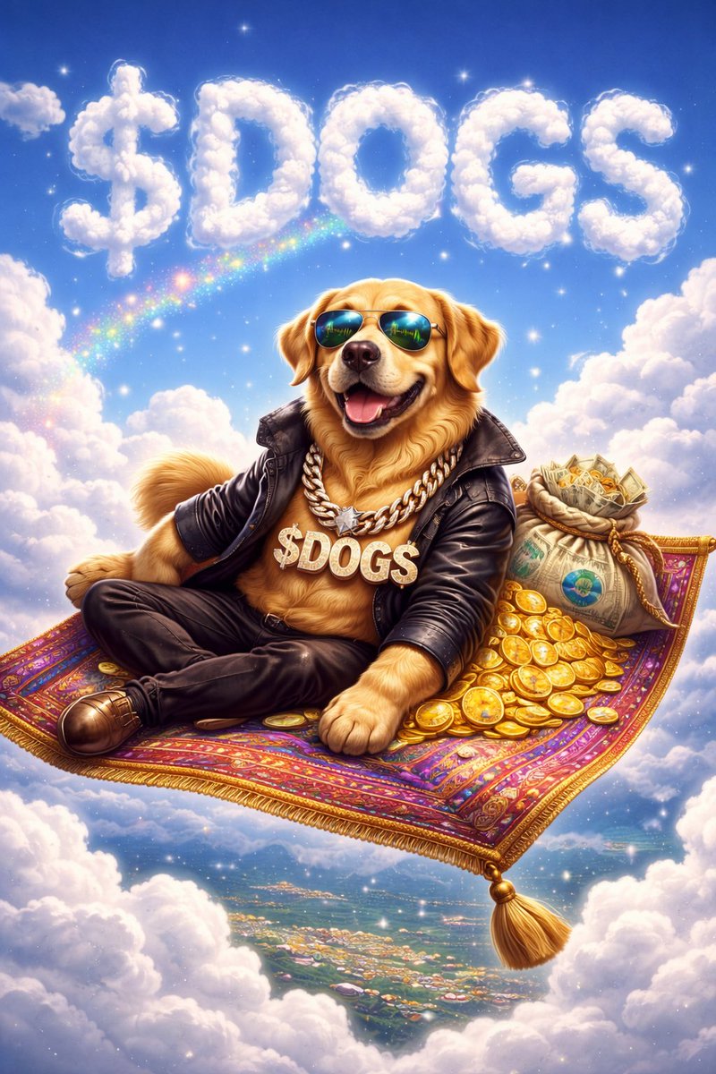 GM ☁️🐕

while others wake up stressed
$DOGS holders already cruising above the noise

stay elevated, stay winning 😎💎

CA: 21CnrFRqvEVkQZUTFmTXjcsJTLZhRY51ohoaCPwRpump

<a href="/CryptoDogHD/">The Crypto Dog Meme Official</a>