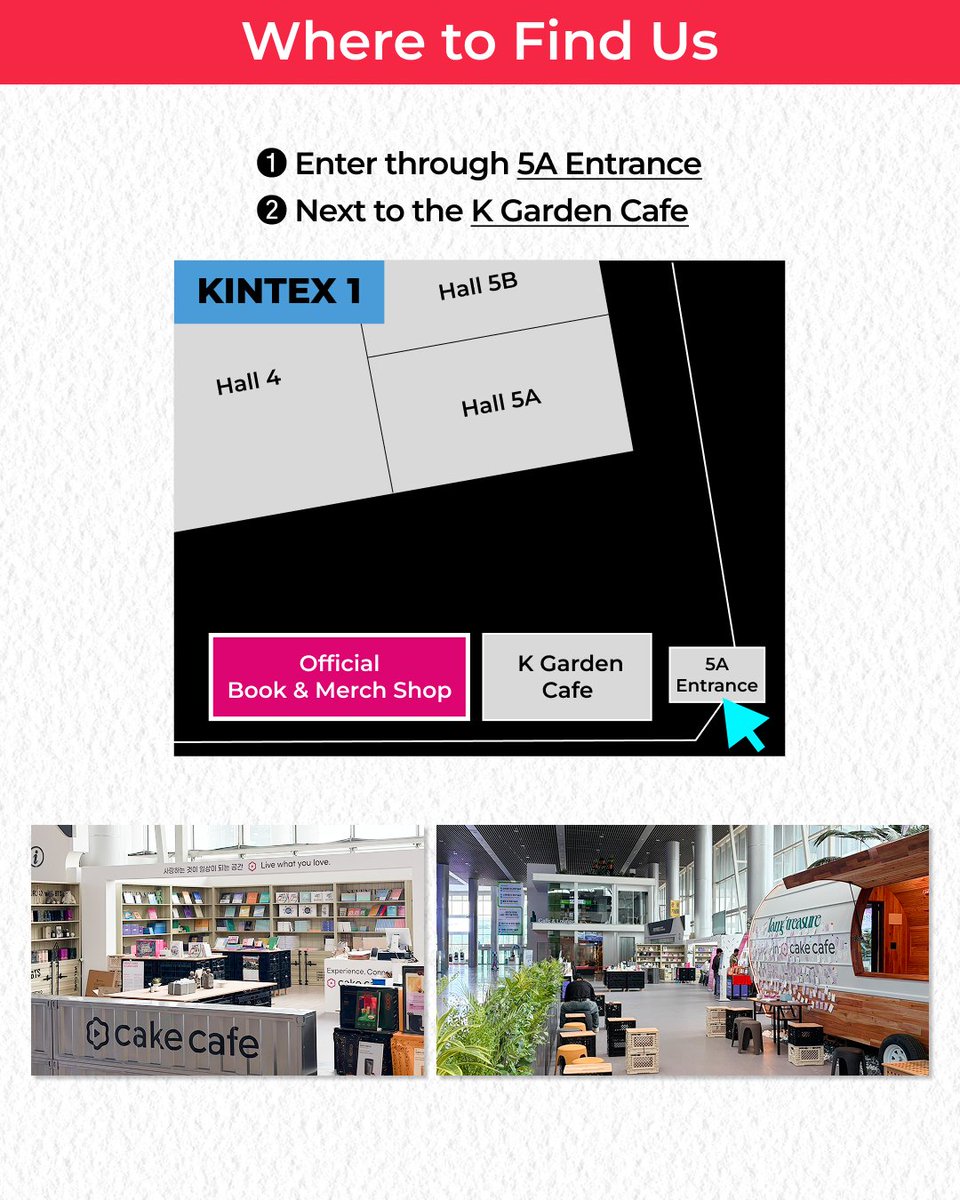 cake_x_official's tweet photo. 💜Share this with your ARMY friends NOW!💜

The largest-ever Official BTS Books & K-Merch Store is coming!

📍 KINTEX 1
🗓️ 2026.04.06 ~ 2027.03.31
🚶‍♀️Just 15 minutes from Goyang Stadium, where the BTS World Tour will take place, and only 4 minutes from the Weverse Shop on-site pickup location!