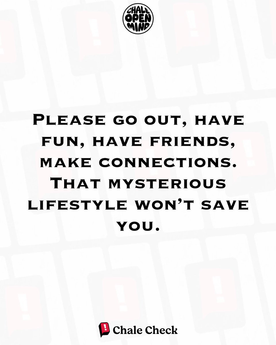 Chale Check Game Night - 24 Apr tweet media