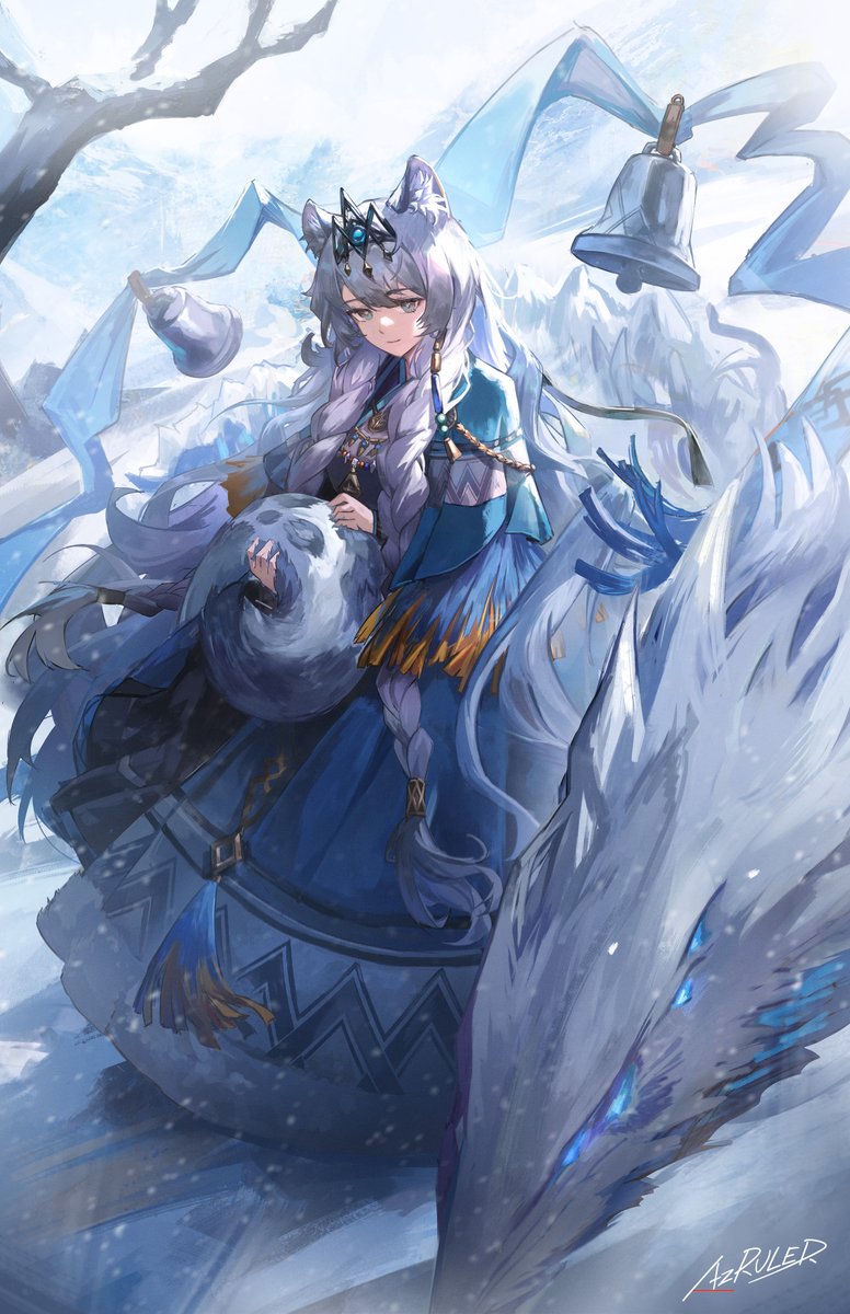 Az_Ruler's tweet photo. Pramanix the Prerita❄️ https://t.co/tTsgyUMvDE